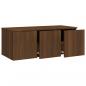 Preview: TV-Schrank Braun Eichen-Optik 80x34x30 cm Holzwerkstoff