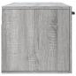 Preview: Wandschrank Grau Sonoma 100x36,5x35 cm Holzwerkstoff