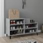 Preview: ARDEBO.de - Schuhregal Grau Sonoma 102x36x60 cm Holzwerkstoff