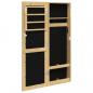 Preview: Schmuckschrank mit Spiegel Wandmontage 30x8,5x90 cm