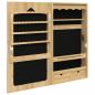 Preview: Schmuckschrank mit Spiegel Wandmontage 37,5x10x67 cm