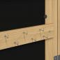 Preview: Schmuckschrank mit Spiegel Wandmontage 37,5x10x67 cm