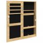 Preview: Schmuckschrank mit Spiegel Wandmontage 30x8,5x67 cm