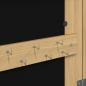 Preview: Schmuckschrank mit Spiegel Wandmontage 37,5x10x90 cm