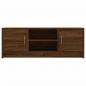 Preview: TV-Schrank Braun Eichen-Optik 102x30x37,5 cm Holzwerkstoff