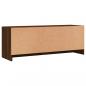 Preview: TV-Schrank Braun Eichen-Optik 102x30x37,5 cm Holzwerkstoff