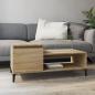 Preview: ARDEBO.de - Couchtisch Sonoma-Eiche 100x50x45 cm Holzwerkstoff