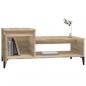 Preview: Couchtisch Sonoma-Eiche 100x50x45 cm Holzwerkstoff