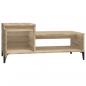 Preview: Couchtisch Sonoma-Eiche 100x50x45 cm Holzwerkstoff