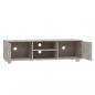 Preview: TV-Schrank Betongrau 140x40,5x35 cm Holzwerkstoff