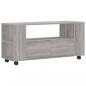 Preview: TV-Schrank Grau Sonoma 102x34,5x43 cm Holzwerkstoff