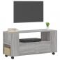 Preview: TV-Schrank Grau Sonoma 102x34,5x43 cm Holzwerkstoff