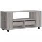 Preview: TV-Schrank Grau Sonoma 102x34,5x43 cm Holzwerkstoff