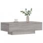 Preview: Couchtisch Grau Sonoma 100x49,5x31 cm Holzwerkstoff