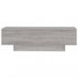 Preview: Couchtisch Grau Sonoma 100x49,5x31 cm Holzwerkstoff