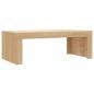 Preview: Couchtisch Sonoma-Eiche 102x50x36 cm Holzwerkstoff