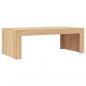 Preview: Couchtisch Sonoma-Eiche 102x50x36 cm Holzwerkstoff