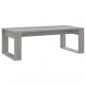 Preview: Couchtisch Grau Sonoma 102x50x35 cm Holzwerkstoff