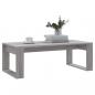 Preview: Couchtisch Grau Sonoma 102x50x35 cm Holzwerkstoff