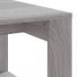 Preview: Couchtisch Grau Sonoma 102x50x35 cm Holzwerkstoff