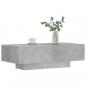 Preview: Couchtisch Betongrau 100x49,5x31 cm Holzwerkstoff