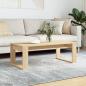 Preview: ARDEBO.de - Couchtisch Sonoma-Eiche 102x50x35 cm Holzwerkstoff