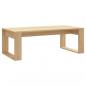 Preview: Couchtisch Sonoma-Eiche 102x50x35 cm Holzwerkstoff