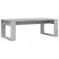 Preview: Couchtisch Betongrau 102x50x35 cm Holzwerkstoff