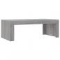 Preview: Couchtisch Grau Sonoma 102x50x36 cm Holzwerkstoff