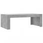 Preview: Couchtisch Betongrau 102x50x36 cm Holzwerkstoff