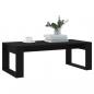 Preview: Couchtisch Schwarz 102x50x35 cm Holzwerkstoff