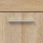 Preview: Badschrank mit Spiegel Sonoma-Eiche Holzwerkstoff