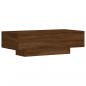 Preview: Couchtisch Braun Eichen-Optik 100x49,5x31 cm Holzwerkstoff