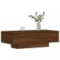 Preview: Couchtisch Braun Eichen-Optik 100x49,5x31 cm Holzwerkstoff