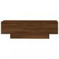 Preview: Couchtisch Braun Eichen-Optik 100x49,5x31 cm Holzwerkstoff