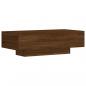 Preview: Couchtisch Braun Eichen-Optik 100x49,5x31 cm Holzwerkstoff