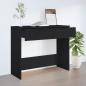 Preview: Konsolentisch Schwarz 90x36x75 cm Holzwerkstoff