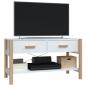 Preview: TV-Schrank Weiß 82x38x45 cm Holzwerkstoff