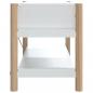 Preview: TV-Schrank Weiß 82x38x45 cm Holzwerkstoff