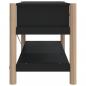 Preview: TV-Schrank Schwarz 82x38x45 cm Holzwerkstoff