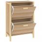 Preview: Schuhschrank 57,5x33x80 cm Holzwerkstoff