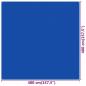 Preview: Zeltteppich 400x400 cm Blau HDPE