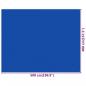 Preview: Zeltteppich 400x500 cm Blau HDPE