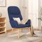 Preview: ARDEBO.de - Relaxsessel Blau Stoff