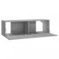 Preview: TV-Wandschrank Grau Sonoma 100x30x30 cm Holzwerkstoff