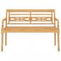 Preview: 4-tlg. Garten-Lounge-Set Massivholz Teak