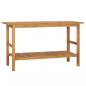 Preview: ARDEBO.de - Waschtisch Massivholz Teak 132x45x75cm