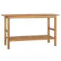 Preview: Waschtisch Massivholz Teak 132x45x75cm