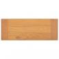 Preview: Bank 80 cm Massivholz Teak