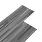 Preview: PVC-Fliesen Selbstklebend 2,51 m² 2 mm Gestreift Grau